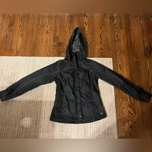 Black women’s Columbia raincoat size S